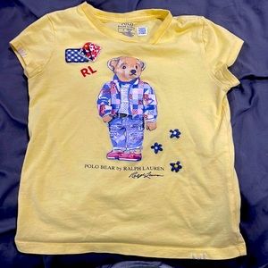 Polo Bear by Ralph Lauren 30/1 Jersey-Sscn-Kn-Tsh shirt kids